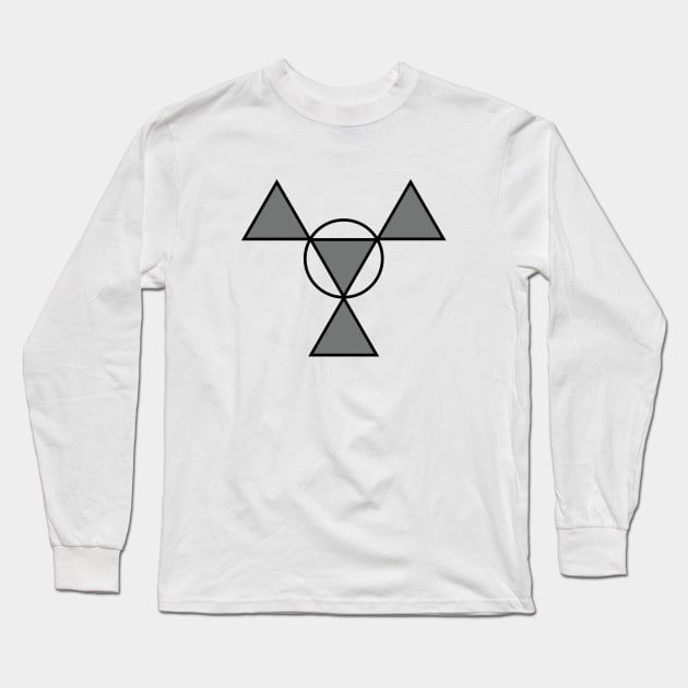 Digital Hazard Long Sleeve T-Shirt by Darasuum